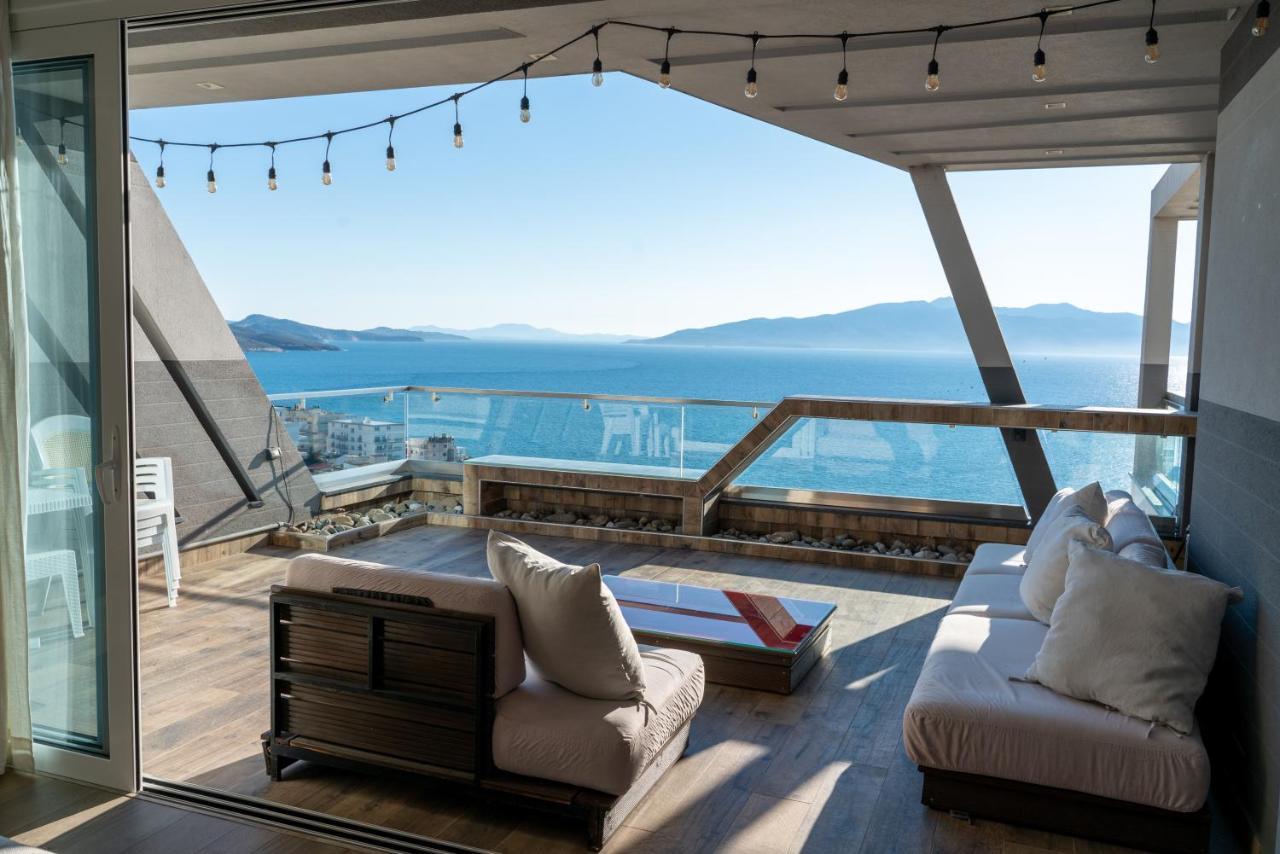 Limani Deluxe Apartment 3 Sarande Bagian luar foto