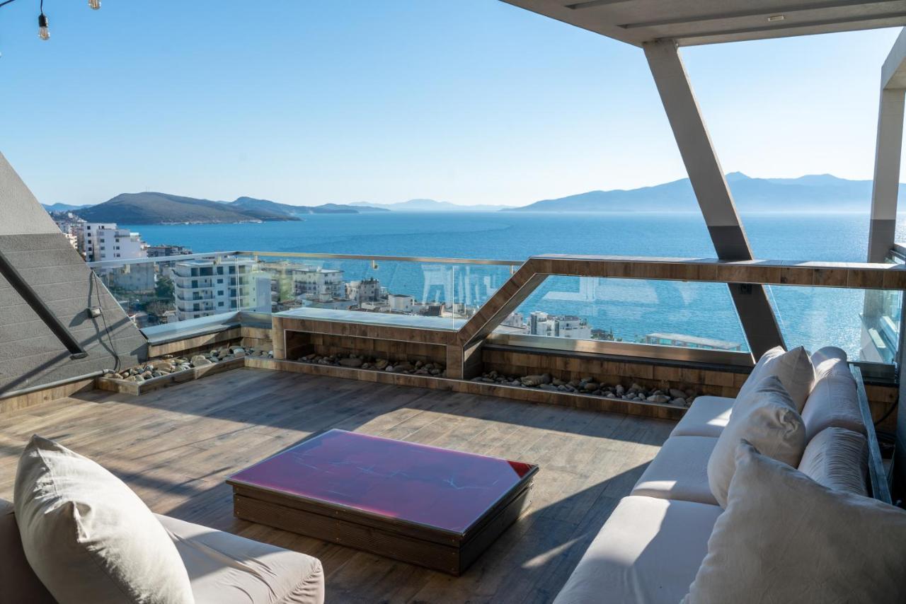 Limani Deluxe Apartment 3 Sarande Bagian luar foto