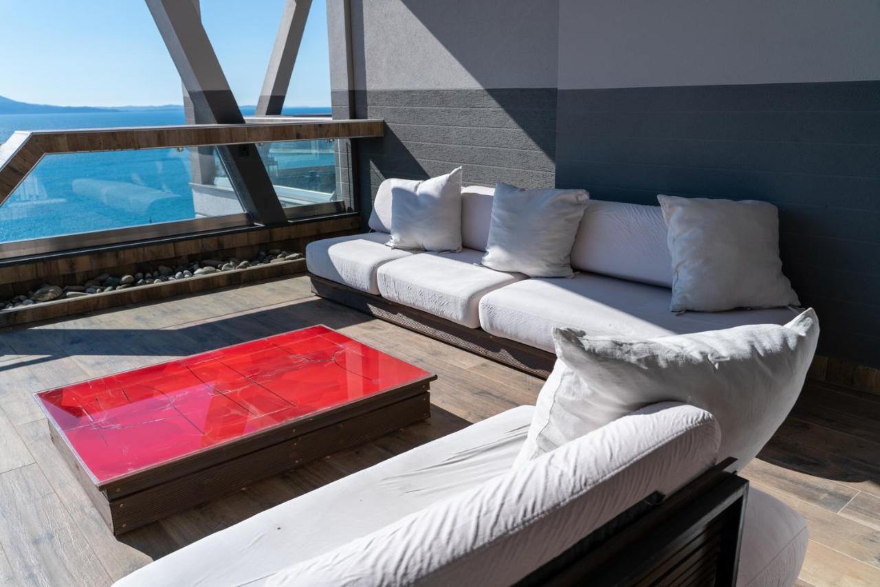 Limani Deluxe Apartment 3 Sarande Bagian luar foto