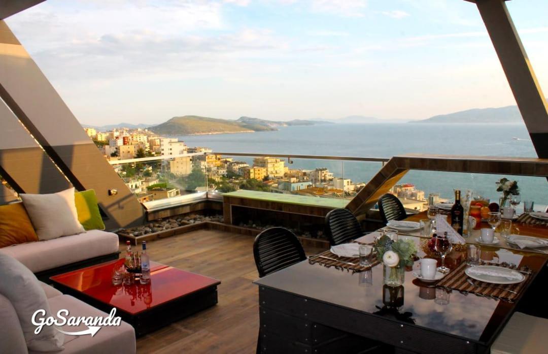 Limani Deluxe Apartment 3 Sarande Bagian luar foto
